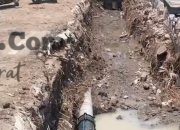 PDAM Surya Sembada Tangani Kebocoran Pipa 300mm di Jalan Prapen, Pastikan Pasokan Air Segera Normal