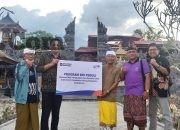 BRI Salurkan Bantuan Renovasi Pura di Karangasem