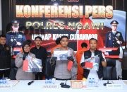 Kurang dari 24 Jam, Polres Ngawi Berhasil Ungkap Kasus Curanmor 17 TKP Lintas Provinsi