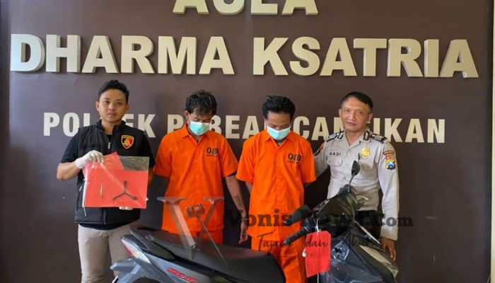 Komplotan Curanmor di Toko Listrik Jagalan Dibekuk Polsek Pabean Cantikan, Satu Pelaku Sempat Buron