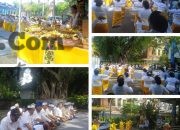 Partai Demorat Bali Melaksankan Piodalan Puja Wali, Tetap Terjalin Tali Persaudaraan Antar Kader