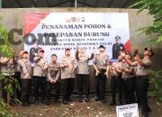 Peserta Didik Sespimma Lepas 125 Burung di Polres Malang Jaga Keseimbangan Alam