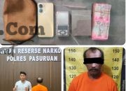 Polres Pasuruan Tangkap Petani Pengedar Sabu di Kandang Sapi, Amankan 7,4 Gram Barang Bukti