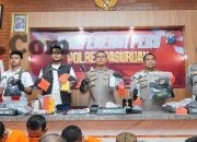 Ungkap 104 Kasus dan Amankan 71 Tersangka, Polres Pasuruan Raih Peringkat 5 Ops Sikat Semeru 2025