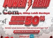Semangat Hari Pahlawan, PLN Luncurkan Program “Power Hero”, Beri Diskon 50% Tambah Daya
