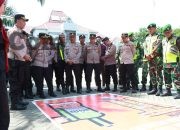 Dengan Pengamanan Humanis, Aksi Buruh Gresik Berjalan Damai dan Kondusif