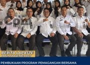 Pembukaan Program Pemagangan Bersama Kemenaker di Lapas Tegal
