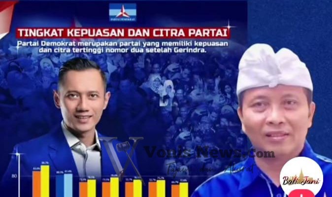 Made Mudarta Sampaikan Apresiasi, Demokrat Raih Kepuasan Publik Tertinggi Dimata Publik
