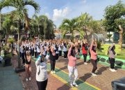 Senam Pagi Bersama di Lapas Batang Tingkatkan Kebersamaan dan Semangat Pembinaan