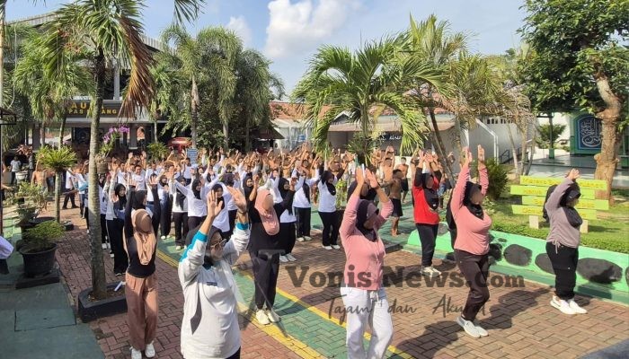 Senam Pagi Bersama di Lapas Batang Tingkatkan Kebersamaan dan Semangat Pembinaan