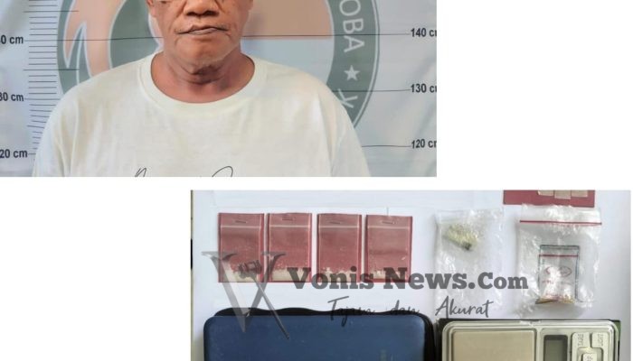 Satresnarkoba Polres Gresik Tangkap Pria 63 Tahun di Driyorejo, Amankan Sembilan Klip Sabu