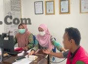 Lapas Batang Gandeng Puskesmas Batang 3 Gelar Pemeriksaan Kesehatan bagi Warga Binaan