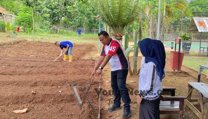 Warga Binaan Lapas Batang Olah Lahan SAE untuk Tanam Kacang Panjang  Tag: Lapas Batang, Pembinaan Kemandirian, SAE, Ketahanan Pangan, Warga Binaan, Pertanian Lapas, Kacang Panjang   —  Artikel:  Batang – Sebagai wujud pembinaan kemandirian yang berkelanjutan, warga binaan Lembaga Pemasyarakatan (Lapas) Kelas IIB Batang kembali menggarap lahan pertanian di Sarana Asimilasi dan Edukasi (SAE) Lapas Batang, Sabtu (6/12). Setelah sebelumnya berhasil memanen kacang tanah, kini lahan tersebut mulai diolah kembali untuk penanaman komoditas baru berupa kacang panjang.  Kegiatan pengolahan lahan ini dikerjakan langsung oleh warga binaan dengan pendampingan petugas Lapas. Pendampingan dilakukan untuk memastikan setiap tahapan berlangsung aman, tertib, dan sesuai dengan prosedur yang telah ditetapkan. Selain itu, aktivitas pertanian ini menjadi sarana pembinaan positif yang bertujuan mengasah kemampuan bercocok tanam bagi warga binaan.  Program ini turut mendukung 13 Program Akselerasi Menteri Imigrasi dan Pemasyarakatan, khususnya poin kedua yang menekankan pemberdayaan warga binaan dalam mendukung ketahanan pangan nasional. Melalui kegiatan budidaya tanaman di lahan SAE, warga binaan diharapkan dapat meningkatkan produktivitas, memahami teknik pertanian dasar, serta memiliki bekal keterampilan yang bermanfaat ketika kembali ke tengah masyarakat.  Lapas Batang menegaskan komitmennya untuk terus menghadirkan beragam program pembinaan yang edukatif dan berkelanjutan. Dengan adanya kegiatan pertanian seperti ini, Lapas Batang berharap warga binaan dapat tumbuh menjadi individu yang lebih mandiri, produktif, serta siap berperan aktif dalam kehidupan sosial setelah menyelesaikan masa pidana.