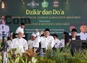 Bupati Sidoarjo bersama Ribuan Warga Berdoa Bersama untuk Bangsa