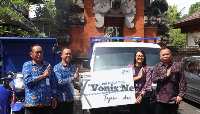BRI Hibahkan Kendaraan Sampah untuk Pemkab Gianyar sebagai Komitmen terhadap Lingkungan