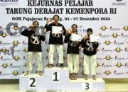 Atlet Kodrat Sidoarjo Harumkan Kabupaten Sidoarjo pada Kejurnas Pelajar Tarung Derajat Kemenpora RI 2025