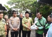 Forkopimda Sidoarjo Bersama Yayasan Mawar Sharon Peduli Gelar Bakti Sosial