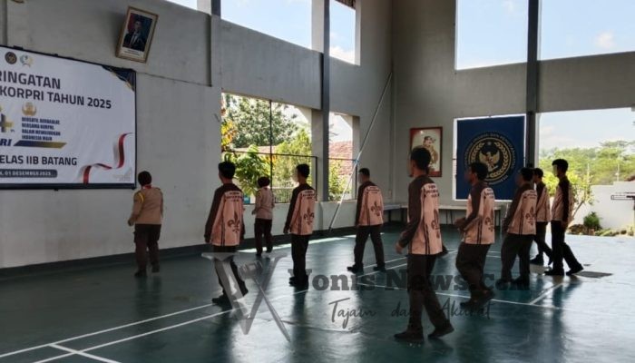 Latihan Pramuka di Lapas Batang, Wujud Pembinaan Karakter Warga Binaan