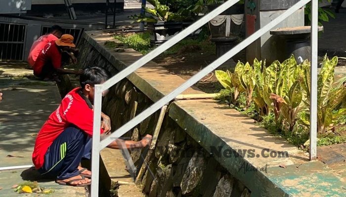 Kerja Bakti Warga Binaan Lapas Batang, Wujud Pembinaan Karakter dan Kepedulian Lingkungan