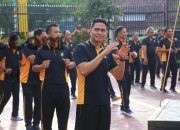 Kunjungi Polsek Geneng hingga Olahraga Bersama, Kapolres Ngawi Tekankan Jaga Marwah Polri dan Soliditas Internal