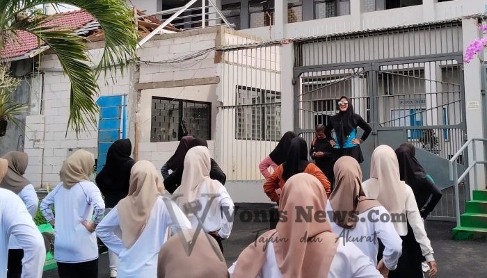 Senam Pagi Bersama, Lapas Batang Wujudkan Lingkungan Sehat dan Penuh Kebersamaan