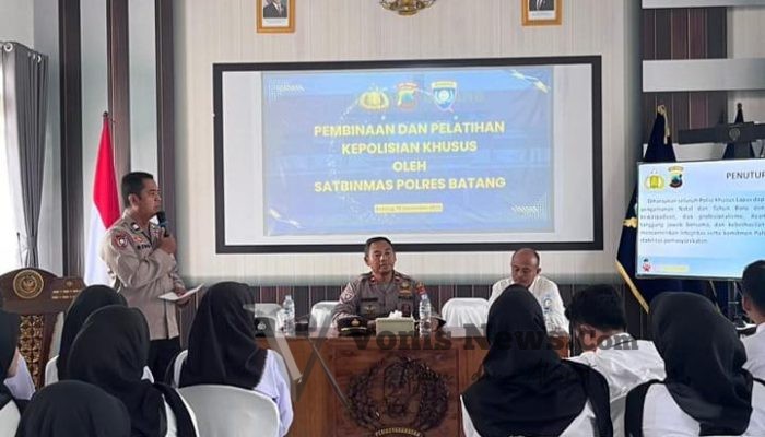 Jelang Nataru 2025–2026, Lapas Batang Perkuat Pengamanan Lewat Pembinaan Polsuspas oleh Polres Batang