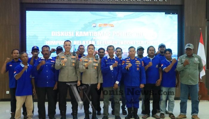 Jalin Sinergitas, Kapolres Gresik Ajak HNSI Jaga Stabilitas Kamtibmas di Wilayah Perairan