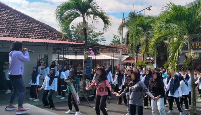 Lapas Batang Gelar Senam Pagi Bersama, Wujudkan Lingkungan Pemasyarakatan Sehat dan Harmonis
