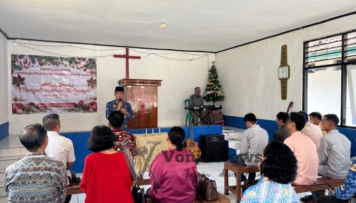 Lapas Batang Rayakan Natal Bersama Warga Binaan Nasrani Penuh Sukacita dan Damai