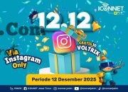 ICONNET Luncurkan Promo 12.12 Akhir Tahun, Tawarkan Bonus 10 VOLTRIK bagi Pelanggan Baru