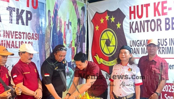 HUT ke-10 Berita TKP, Teguhkan Komitmen Jurnalisme Berkeadilan