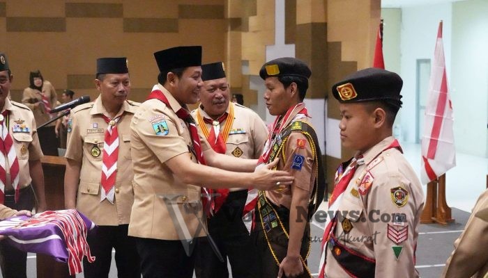 Lantik Pramuka Garuda 2025, Bupati Sidoarjo Dorong Generasi Berkarakter