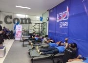 BRI Amlapura Gelar Donor Darah Peringati HUT ke-130