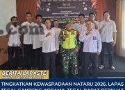 Tingkatkan Kewaspadaan Nataru 2026, Lapas Tegal Gandeng Koramil Tegal Barat Perkuat Pengamanan