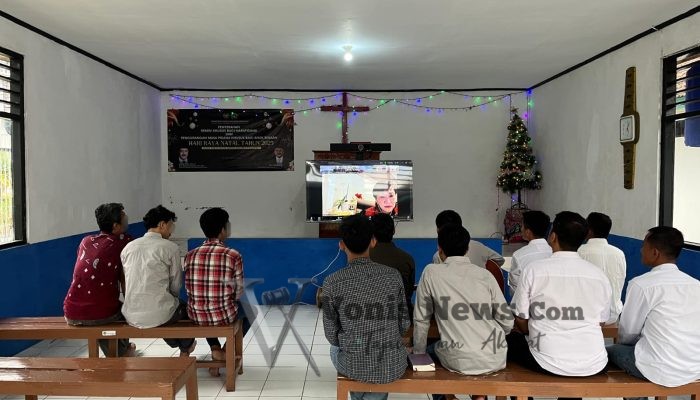 Lapas Batang Gelar Ibadah Malam Natal Bersama Secara Virtual, Wujudkan Pembinaan Humanis