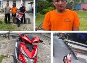 Terekam CCTV, Tetangga Sendiri Gasak Motor Warga di Duduksampeyan