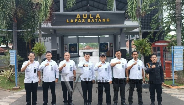 Kanwil Ditjenpas Jateng Lakukan Monitoring di Lapas Batang, Perkuat Pengamanan Natal 2025