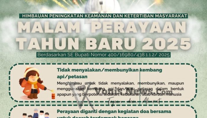 Bupati Sidoarjo Terbitkan Surat Edaran Peningkatan Keamanan dan Ketertiban Malam Tahun Baru 2025