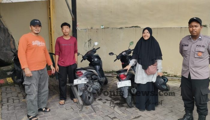 Gerak Cepat Polres Gresik Ungkap Laporan Motor Hilang, Ternyata Tertukar di Parkiran Indomaret Manyar