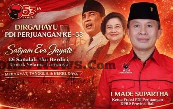 Utamakan Kepentingan Rakyat, HUT Ke-53 PDI Perjuangan Penuh Makna
