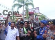 Apel Pisah Sambut Kapolresta Banyuwangi Penuh Haru, Kombes Pol Rama Samtama Putra Pamit Menuju Polda Papua