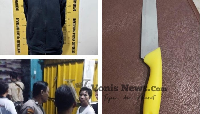 Polsek Driyorejo Gerak Cepat Amankan Pelaku Percobaan Curas di Toko Sembako Randegansari