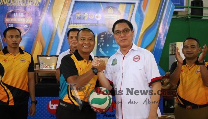 Kejurprov Bola Voli Indoor U-18 se-Jatim 2026 Dibuka, Ajang Gali Potensi Atlet Muda