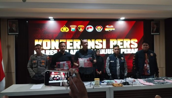 Polres Pelabuhan Tanjung Perak Ungkap Peredaran Sabu, Bandar dan Tiga Pengguna Diamankan
