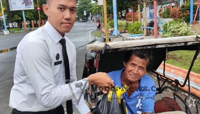 Bakti Sosial Kepada Masyarakat, Lapas Tegal Bagikan Bingkisan Sembako