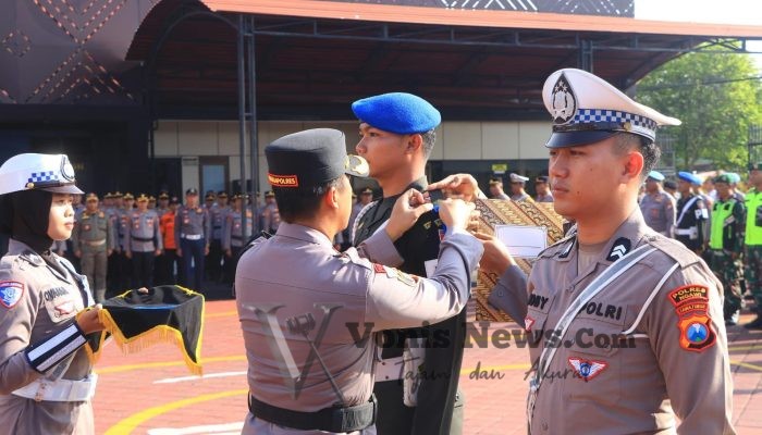 Polres Ngawi Gelar Apel Operasi Keselamatan Semeru 2026, Fokus Tekan Pelanggaran Lalu Lintas Jelang Idul Fitri