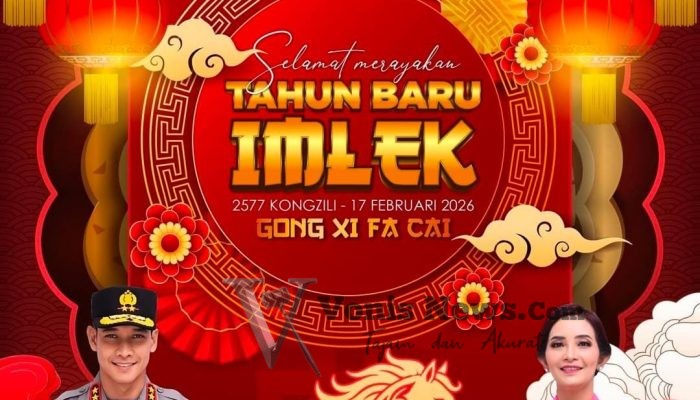 Keluarga Besar Polda Bali Ucapkan Selamat Tahun Baru Imlek 2577 Kongzili, Perkuat Toleransi dan Persaudaraan