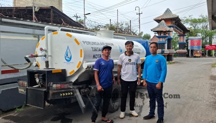 Lapas Tegal Terima Pasokan Air Bersih Darurat Akibat Krisis Dampak Longsor Gunung Slamet