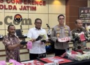 Polda Jatim Bongkar Dua Kasus Sabu Hampir 33 Kilogram, Kurir Ditangkap dan Satu DPO, Aset Rp55 Miliar Disita