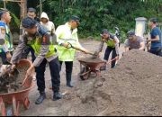 Polres Pemalang dan Warga Bangun Jembatan Presisi, Perkuat Akses Ekonomi dan Pendidikan Desa Kebandaran